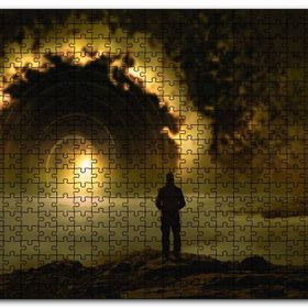 Cakapuzzle Fantazi Işığın Ruh Hali Mdf 120 Parça Puzzle