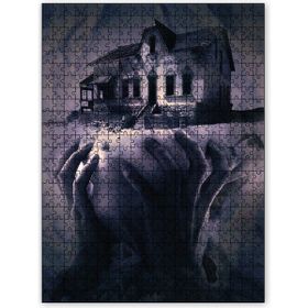 Cakapuzzle Fantezi Evi Ayakta Tutan Kadın Ahşap 1000 Parça Puzzle