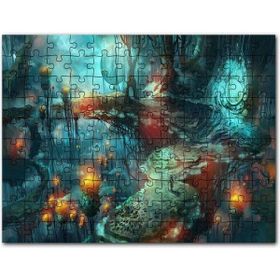 Cakapuzzle Fantezi Resim Sanatı Doğa Görseli 1000 Parça Puzzle