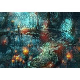 Cakapuzzle Fantezi Resim Sanatı Doğa Görseli 1000 Parça Puzzle