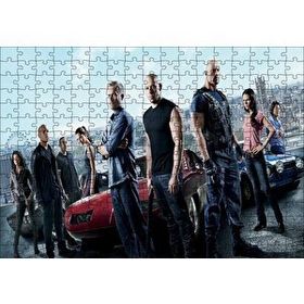 Cakapuzzle Fast and Furious Paul Walker Hızlı Yaşa Genç Öl 120 Parça Ahşap Puzzle