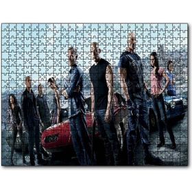 Cakapuzzle Fast And Furious Paul Walker Hızlı Yaşa Genç Öl Mdf 120 Parça Puzzle