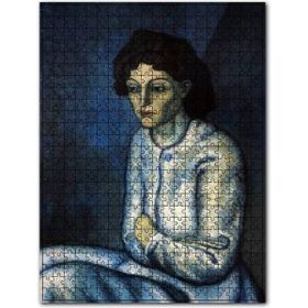 Cakapuzzle Femme Aux Bras Croises 1902 By Picasso Ahşap 255 Parça Puzzle
