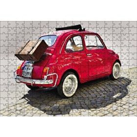 Cakapuzzle Fİat Bis Yolda 120 Parça Ahşap Puzzle
