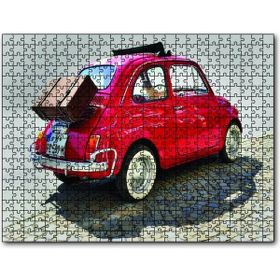 Cakapuzzle Fiat Bis Yolda Mdf 120 Parça Puzzle