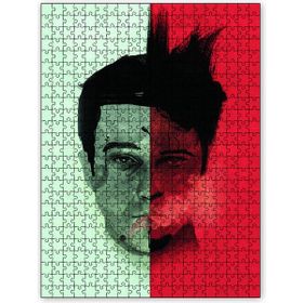 Cakapuzzle Fight Club Two Faces 120 Parça Ahşap Puzzle