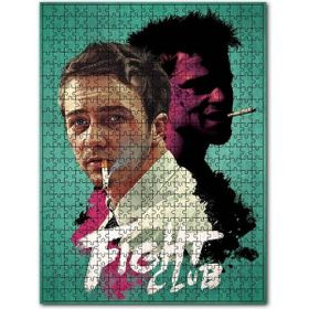 Cakapuzzle Fight Clup Görseli Ahşap 500 Parça Puzzle