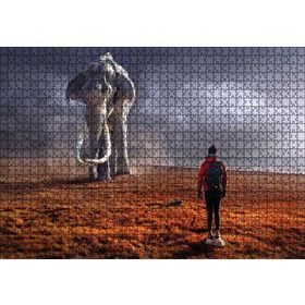 Cakapuzzle Fil Adam Fantazi 1000 Parça Ahşap Puzzle