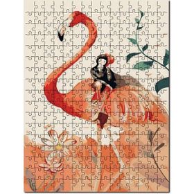 Cakapuzzle Filamingo Girl 255 Parça Ahşap Puzzle