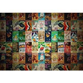 Cakapuzzle Film Afişlerinden Oluşan Kompozisyon 120 Parça Ahşap Puzzle