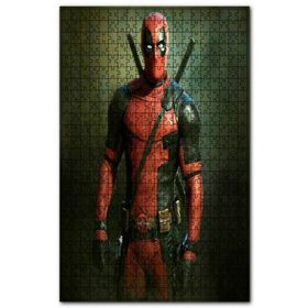 Cakapuzzle Film Karekteri Savaşçı Deadpool Ahşap 500 Parça Puzzle
