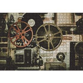 Cakapuzzle Film Makinesi 120 Parça Ahşap Puzzle