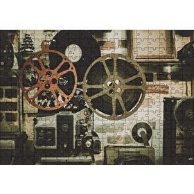 Cakapuzzle Film Makinesi 120 Parça Ahşap Puzzle