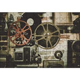Cakapuzzle Film Makinesi 120 Parça Ahşap Puzzle