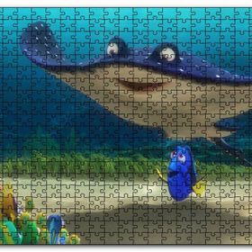 Cakapuzzle Finding Dory Anaç Balık Mdf 1000 Parça Puzzle