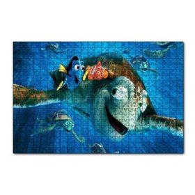 Cakapuzzle Finding Dory Kaplumbağalar 120 Parça Ahşap Puzzle