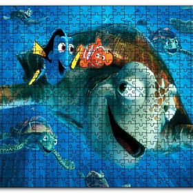 Cakapuzzle Finding Dory Kaplumbağalar Mdf 1000 Parça Puzzle