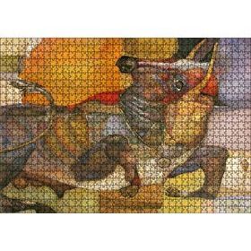 Cakapuzzle Fine Arts Boğa ve Renkler Puzzle