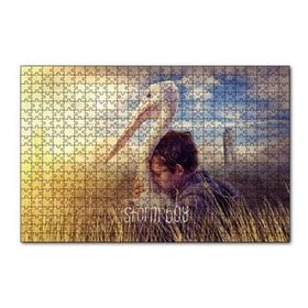 Cakapuzzle Fırtına Çocuk ve Pelikan 120 Parça Ahşap Puzzle