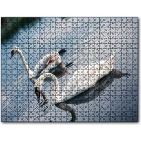 Cakapuzzle Fırtına Çocuk ve Pelikan Mdf 1000 Parça Puzzle