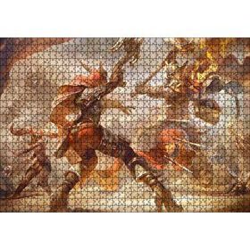 Cakapuzzle Fırtına Sanatının Kahramanları 120 Parça Ahşap Puzzle