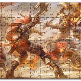 Cakapuzzle Fırtına Sanatının Kahramanları Mdf 500 Parça Puzzle