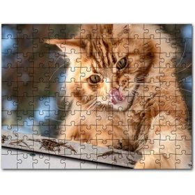 Cakapuzzle Fırtınada Dalgalı Okyanus ve Bulutlar Mdf 255 Parça Puzzle