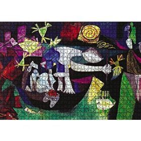 Cakapuzzle Fishing at Antibes1939 by Pablo Picasso 120 Parça Ahşap Puzzle
