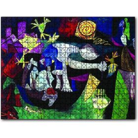Cakapuzzle Fishing At Antibes1939 By Pablo Picasso Mdf 120 Parça Puzzle