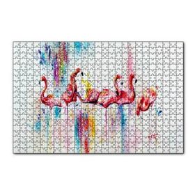 Cakapuzzle Flamingolar Suluboya Çizim 120 Parça Puzzle