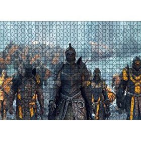 Cakapuzzle For Honor Oyunundan Savaş Sahnesi Mdf 1000 Parça Puzzle