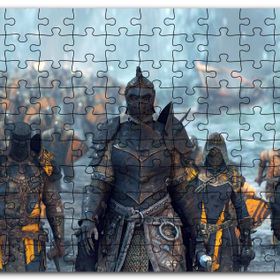 Cakapuzzle For Honor Oyunundan Savaş Sahnesi Mdf 500 Parça Puzzle