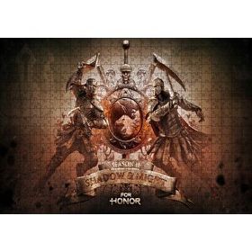 Cakapuzzle For Honor Season 2 Shadow Ve Might Görseli 120 Parça Ahşap Puzzle