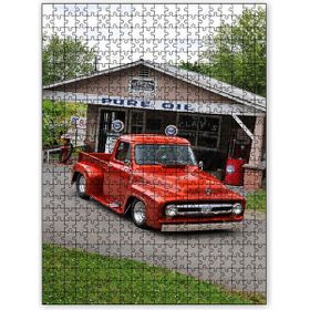 Cakapuzzle Ford F 100 Görseli 500 Parça Puzzle