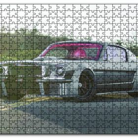 Cakapuzzle Ford Mustang Fastback Alternatif Ahşap 500 Parça Puzzle