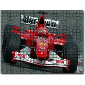 Cakapuzzle Formula 1 Kırmızı Marlboro Mdf 120 Parça Puzzle