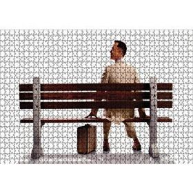 Cakapuzzle Forrest Gump 120 Parça Ahşap Puzzle