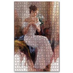 Cakapuzzle Francisco Ribera Gómeze Ait Yağlı Boya Kadın Ahşap 255 Parça Puzzle