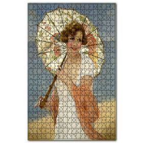 Cakapuzzle François Kavel Fransa 1861 Catherine La Rose Ahşap 255 Parça Puzzle