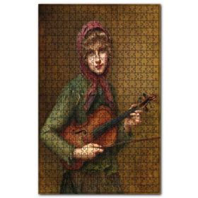 Cakapuzzle François Martin Kavel 1931 Catherine La Rose Ahşap 255 Parça Puzzle