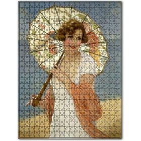 Cakapuzzle François Martin Kavel Catherine La Rose Yaz Şemsiyeli 120 Parça Puzzle