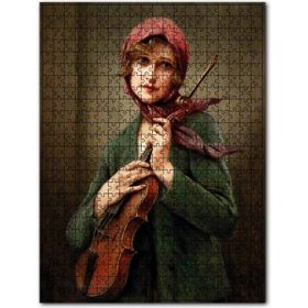 Cakapuzzle François Martin Kavel Fransa Catherine Rose Ahşap 500 Parça Puzzle