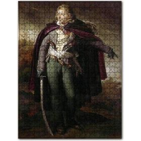 Cakapuzzle Fransız Ihtilali Anjo'nun Azizi Jack 120 Parça Yapboz Mdf Puzzle