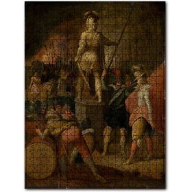 Cakapuzzle Fransız Ihtilalinde Sokak Savaşları Yağlıboya 500 Parça Puzzle