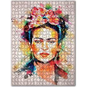 Cakapuzzle Frida Kahlo Çiçek Taçlı Ahşap 255 Parça Puzzle