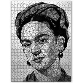 Cakapuzzle Frida Kahlo Prizmatik Ahşap 1000 Parça Puzzle