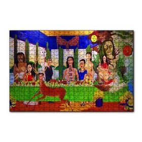 Cakapuzzle Frida Kahlo Son Akşam Yemeği 120 Parça Ahşap Puzzle