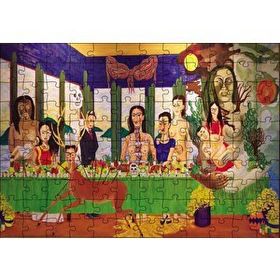Cakapuzzle Frida Kahlo Son Akşam Yemeği 120 Parça Ahşap Puzzle
