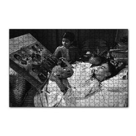 Cakapuzzle Frida Kahlo Yatakta Resim 120 Parça Ahşap Puzzle