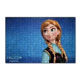 Cakapuzzle Frozen Anna 120 Parça Ahşap Puzzle